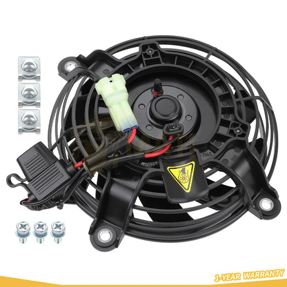 Kühlerlüfterbaugruppe für Yamaha YXM700 YXC700 YXE70 Viking Wolverine 700 2014-2024 1XD-E2405-01-00