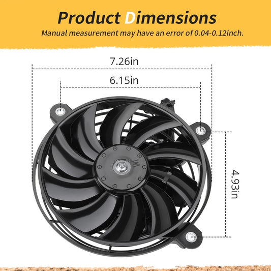 Radiator Cooling Fan For Suzuki Quadsport LT-Z400 2009 2012-2014