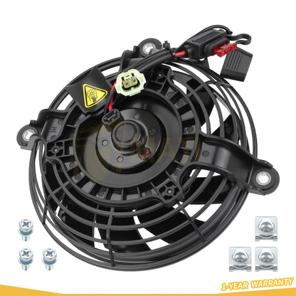 Kühlerlüfterbaugruppe für Yamaha YXM700 YXC700 YXE70 Viking Wolverine 700 2014-2024 1XD-E2405-01-00