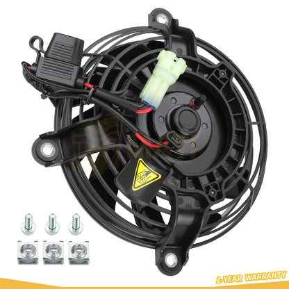 Kühlerlüfterbaugruppe für Yamaha YXM700 YXC700 YXE70 Viking Wolverine 700 2014-2024 1XD-E2405-01-00