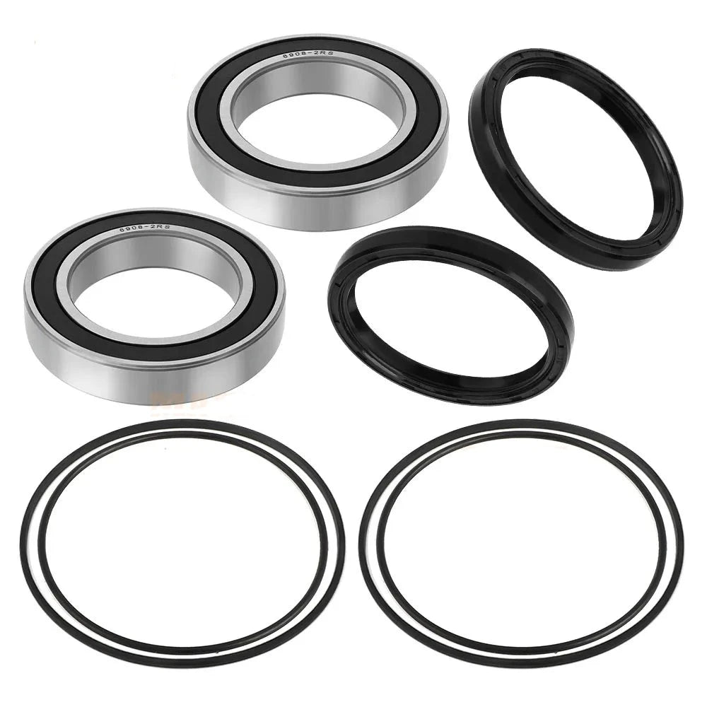 Rear Axle Bearing Seal Carrier Hub Rebuild Kit for Honda TRX250X/250R/300EX/400EX/400X/300X ATC350X/250R OEM: 91051-HA2-013 Mati Powersports