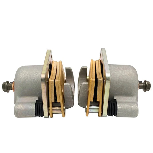 Rear Left & Right Brake Caliper Assembly with Pads for Polaris ATV Ranger 500 700 EV/LSV RZR 4 800 1911612 1911613