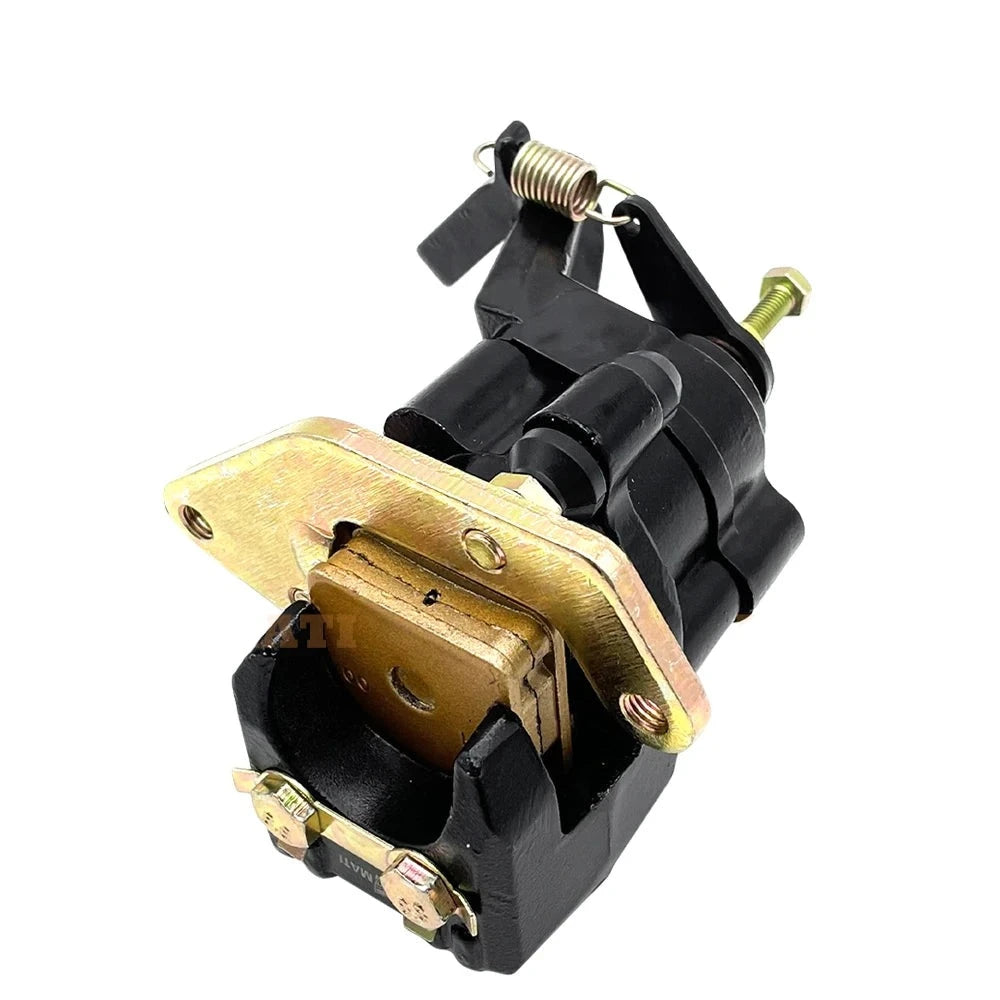 Rear Brake Caliper Brake Assembly with Pads/Parking for Yamaha ATV YFZ450 YFZ 450 OEM: 5TG-2580W-00-00 5LP-W0046-50-00