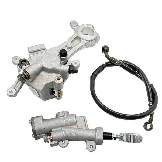 Rear Brake Caliper & Master Cylinder & Hose Line For Yamaha YZ125 YZ250 YZ450 WR250 WR450 1C3-2580W-72-00 17D-2583V-00-00