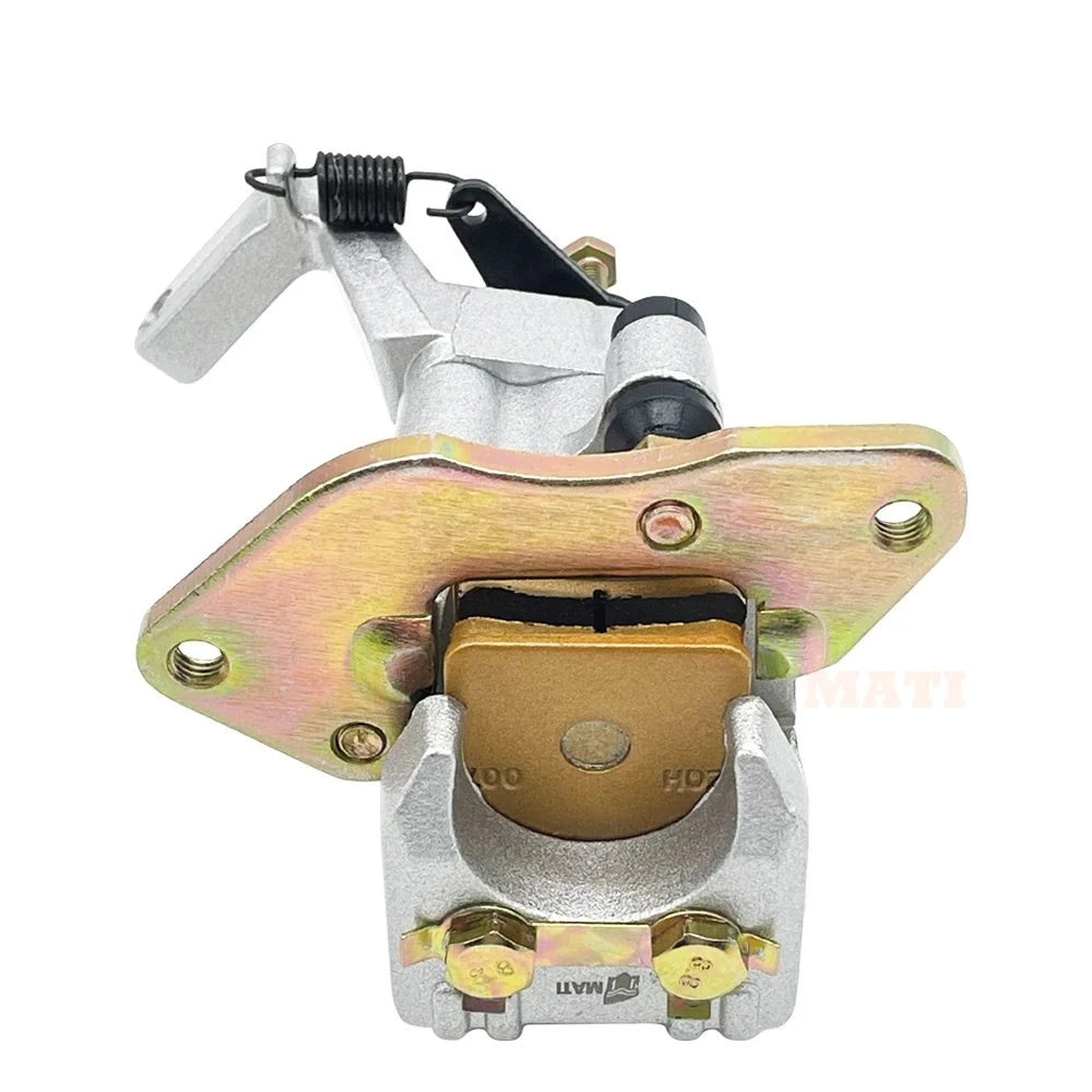 Rear Brake Caliper with Pads with Parking Brake for Yamaha ATV Raptor 125 250 350 YFM125 YFM250 YFM350 MPN: 5YT-2580W-10-00 Mati Powersports