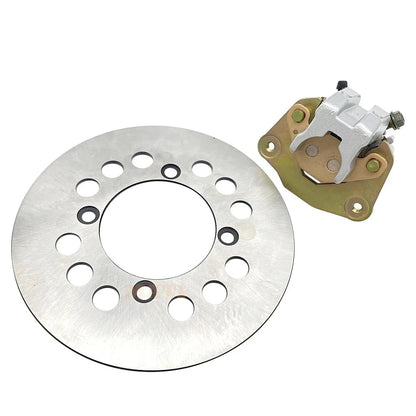 Rear Brake Disc Rotor & Brake Caliper for Suzuki ATV Vinson 500 4WD LTA500 LTF500 Eiger 500 LT A500F 69211-38F00 69100-03GF0-999 Mati Powersports