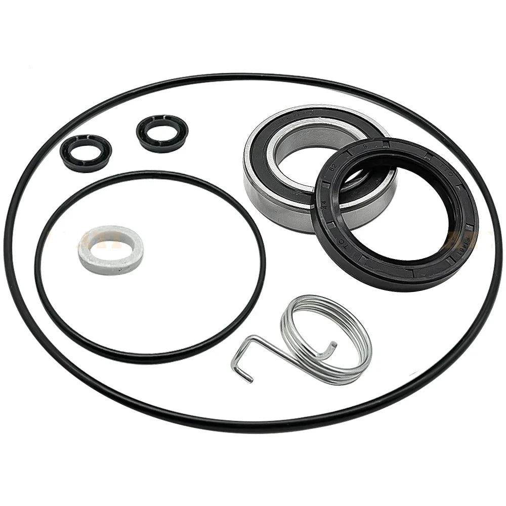 Rear Brake backing Plate with Bearing Seals Spring Kit for Honda Fourtrax TRX300/300FW OEM: 43100-HC4-010 Mati Powersports