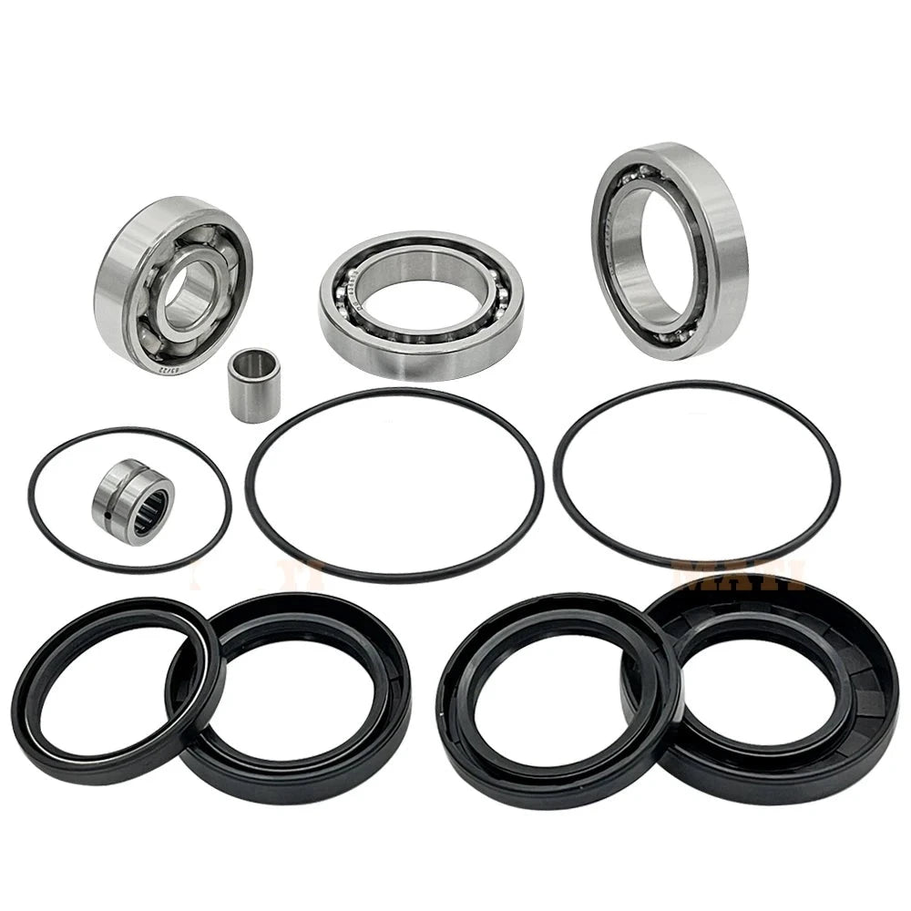 Rear Differential Bearings Seals Kit for Honda FourTrax 300 TRX300 TRX300FW 2x4 4x4 1988-2000 - OEM Part Numbers 91051-HC4-003 91271-HC4-004 Mati Powersports