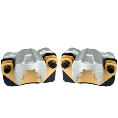 Rear Left Right Brake Calipers with Pads for Arctic Cat Wildcat Trail 700 Wildcat X 1000 1436-423 1436-422 Mati Powersports