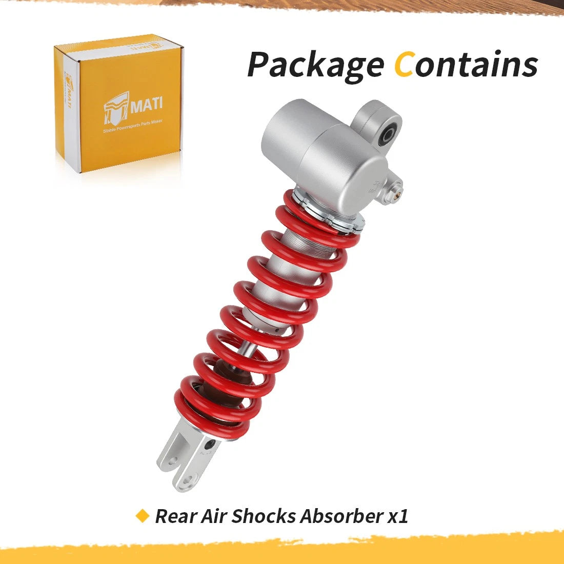 Rear Air Shocks Absorber For Suzuki QuadSport Z 400 LT-Z400 2003-2014