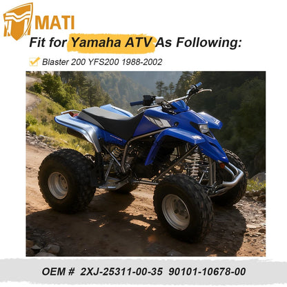 For Yamaha Blaster 200 YFS200 Rear Axle Housing Bearing Carrier Hub & Bolts Kit 88-02  2XJ-25311-00-35 90101-10678-00