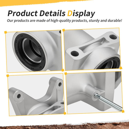 Rear Axle Bearing Housing Carrier Kit For Suzuki QuadSport 400 Z 2003-2008 64715-07G0V 64731-07G00