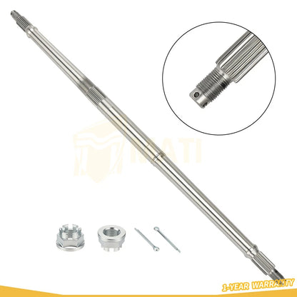 5020504 Rear Axle For Polaris Big Boss Trail Boss 250 300 350L Sportsman 400 400L 1989-1995