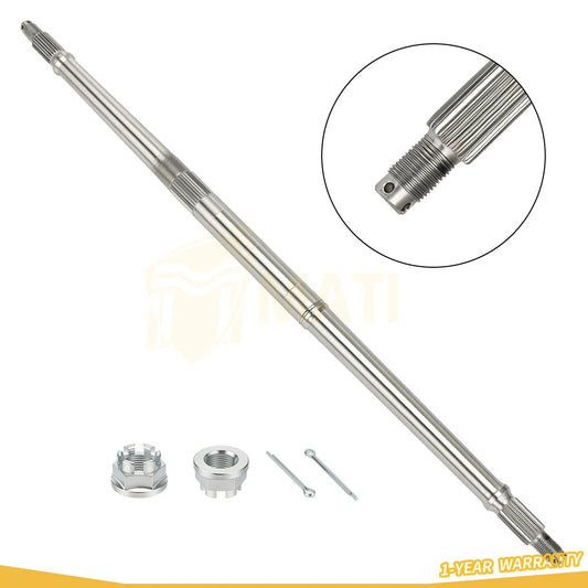 5020504 Rear Axle For Polaris Big Boss Trail Boss 250 300 350L Sportsman 400 400L 1989-1995