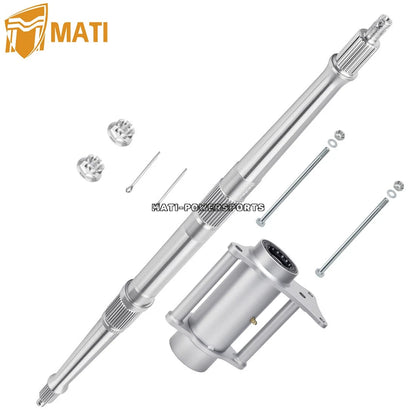 Rear Axle Shaft, Bearing Carrier Housing & Wheel Hub Kit for Yamaha Blaster 200 YFS200 1988-2002 2XJ-25311-00-35 90101-10678-00