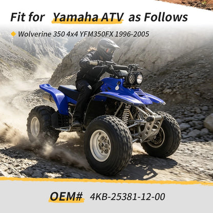 Rear Axle Shaft w/ Wheel Hub for Yamaha Wolverine 350 4x4 YFM350FX 1996-2005 4KB-25381-12-00