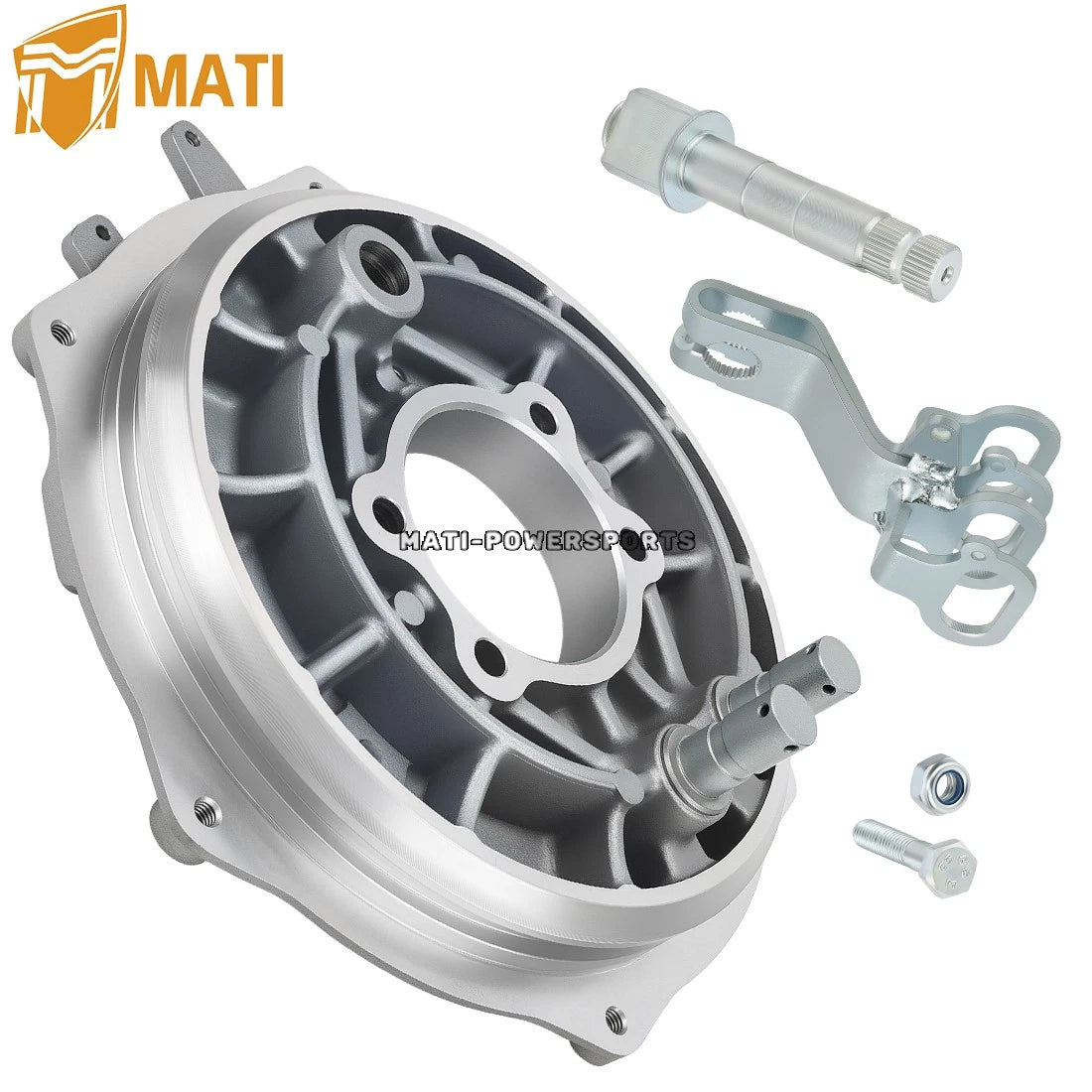 For Yamaha Grizzly Kodiak Big Bear 350 400 450 Rear Brake Panel & Camshaft Assembly 03-14 5VH-F5321-01-00