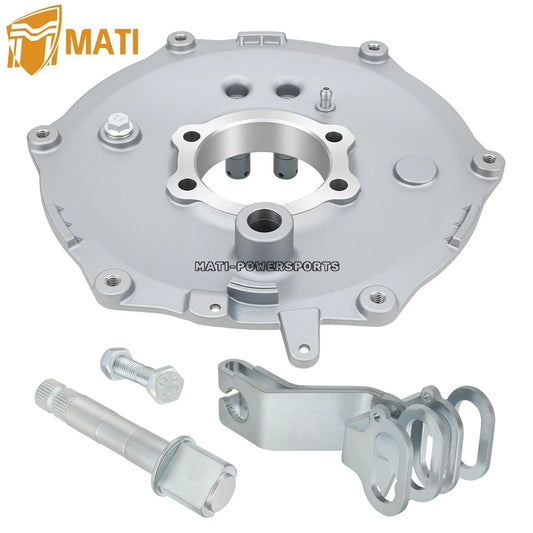 For Yamaha Grizzly Kodiak Big Bear 350 400 450 Rear Brake Panel & Camshaft Assembly 03-14 5VH-F5321-01-00