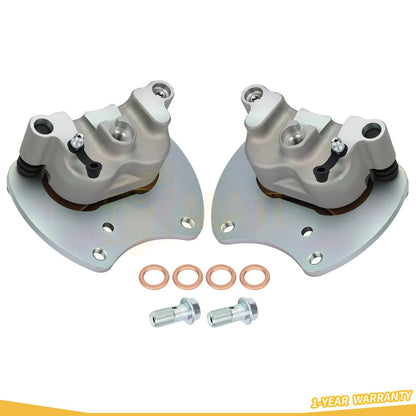 Rear Left & Right Brake Calipers W/pads for Polaris RZR Turbo S 4 XP S 4 2019-2021 1913219 1913220