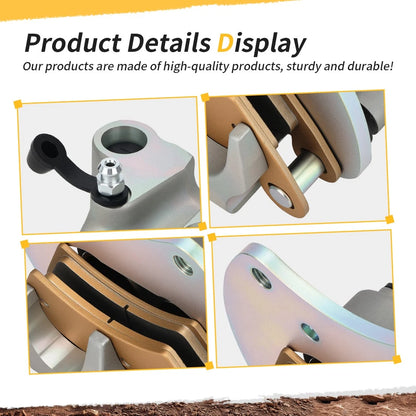 Rear Left & Right Brake Calipers W/pads for Polaris RZR Turbo S 4 XP S 4 2019-2021 1913219 1913220