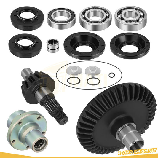 Rear Differential Gear Ring & Pinion Kit For Honda Rincon 650 680 TRX650 TRX680 FA/FGA 2003-2023