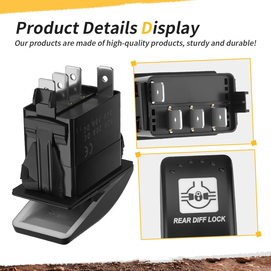 Differential Lock Switch For Can-am Defender Maverick TRAXTER 2017-2024 710005470