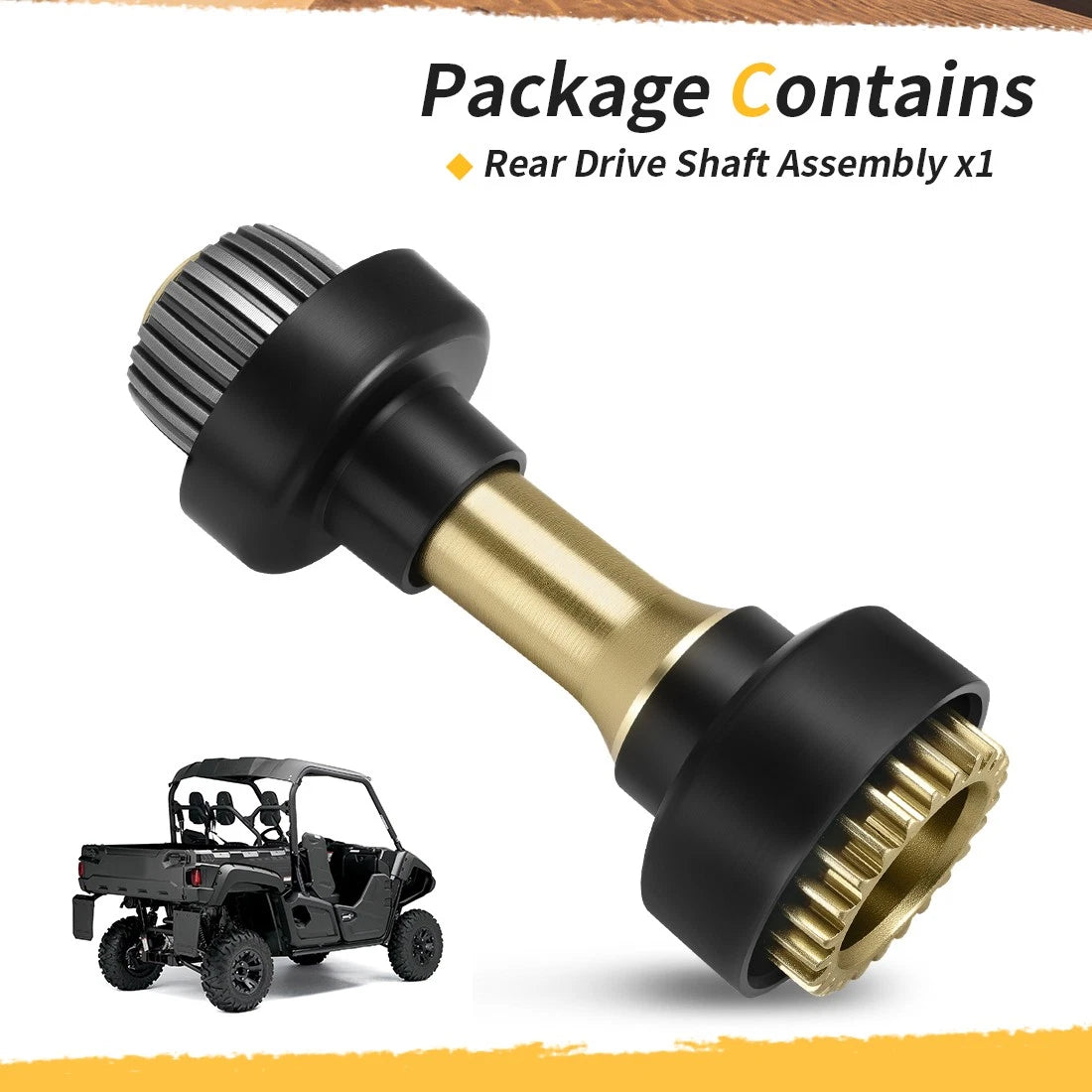 Rear Drive Shaft Assembly For Yamaha Viking 700 YXM700 YXC700 2014-2024 1XD-G6172-00-00