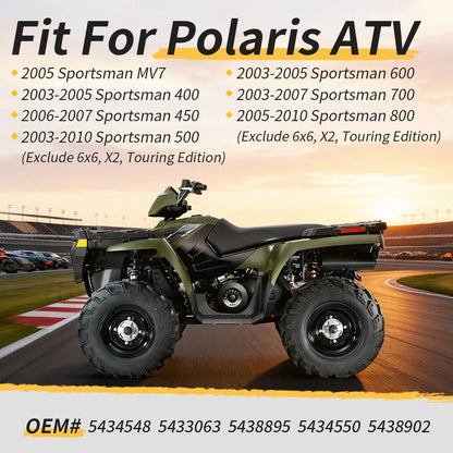 Rear Lower Upper A Arm Kit & Bolt For Polaris Sportsman 400 450 500 600 700 800
