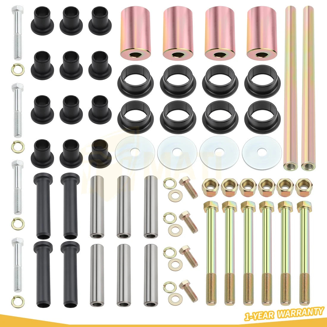 Rear Lower Upper A Arm Kit & Bolt For Polaris Sportsman 400 450 500 600 700 800