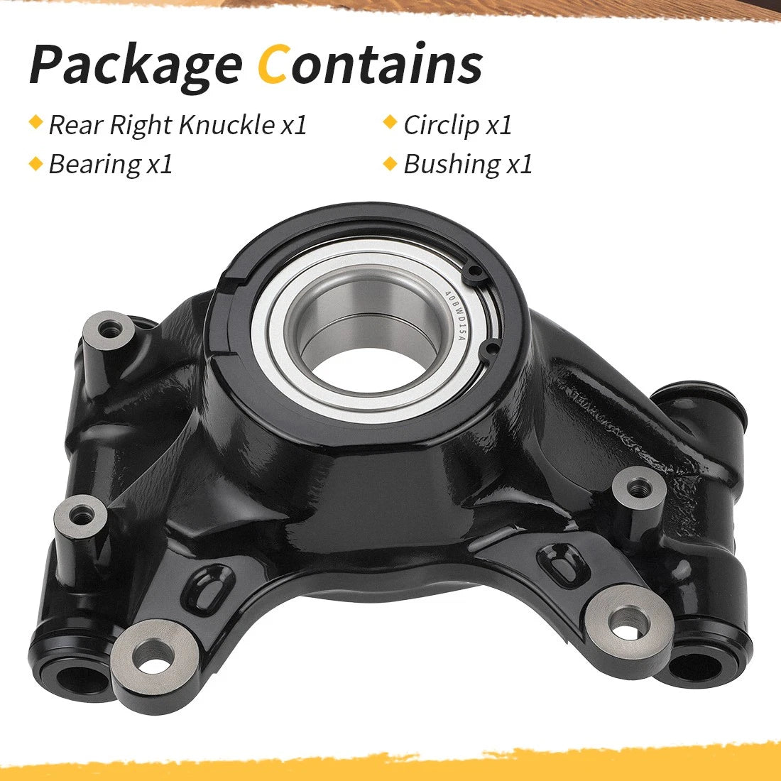 Rear Right Knuckle Kit For Honda Pioneer 1000 SXS1000M3/M5/M6 2016-2024 52210-HL4-A00