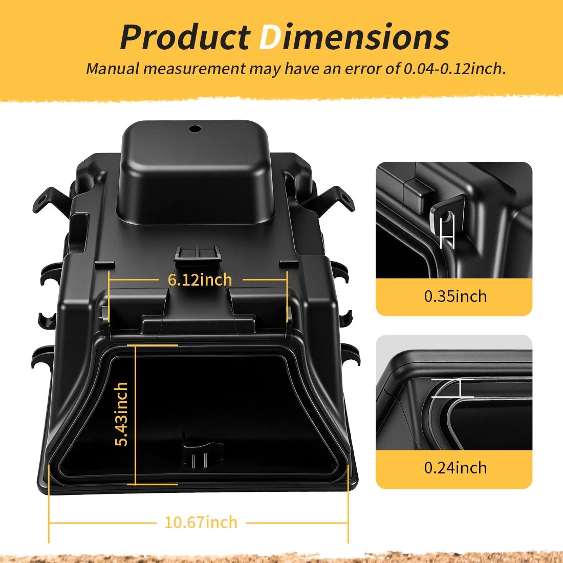 1203104 For Polaris Sportsman 400 450 500 570 700 800 Rear Storage Tool Box Trunk