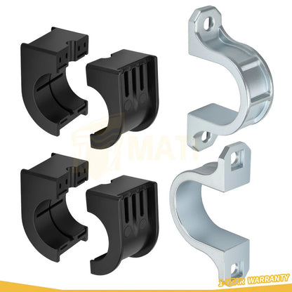 Rear Sway Stabilizer Bar Bushing & Cap Bracket For Polaris RZR 1000 XP 4 Turbo 5450606