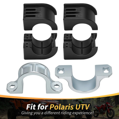 Rear Sway Stabilizer Bar Bushing & Cap Bracket For Polaris RZR 1000 XP 4 Turbo 5450606