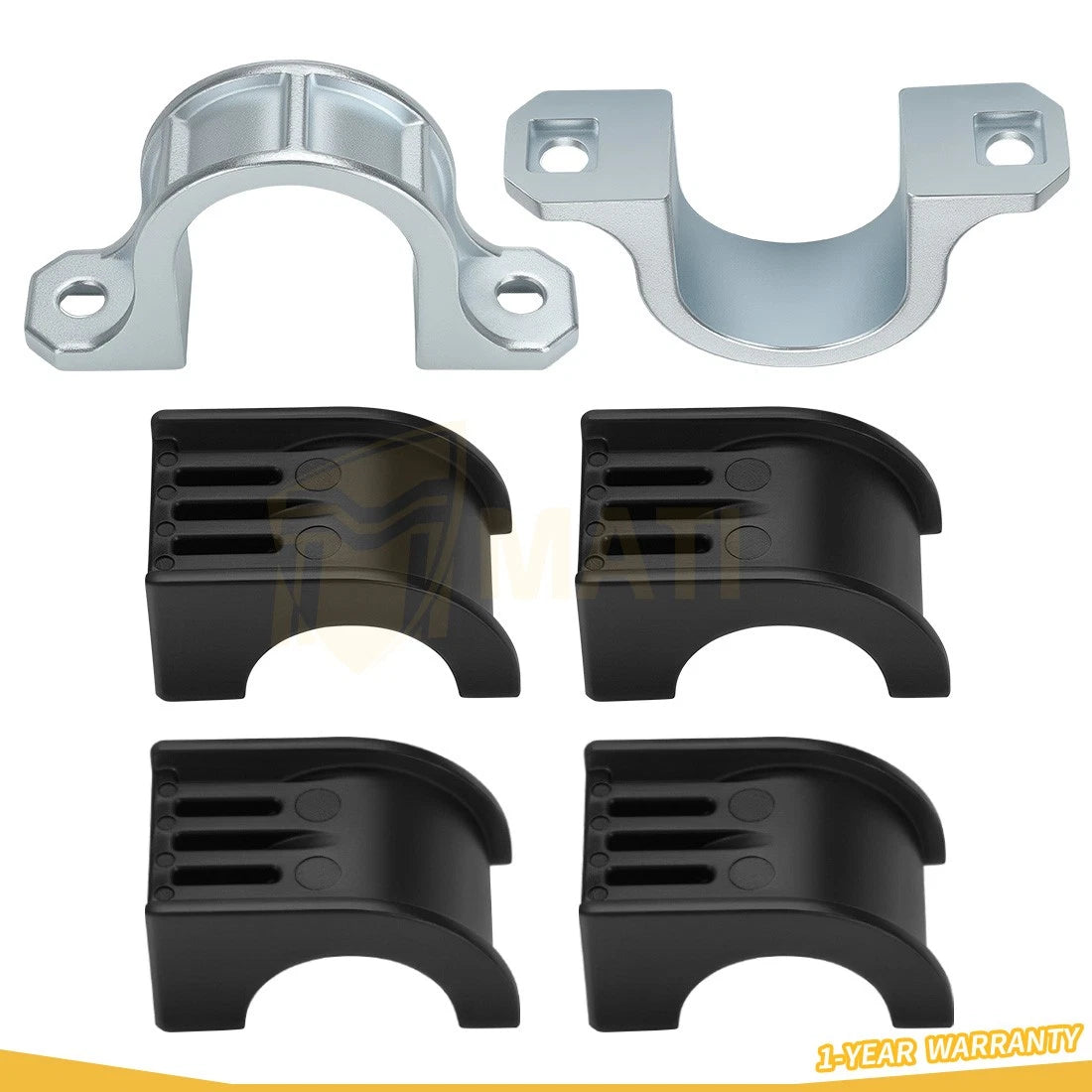 Rear Sway Stabilizer Bar Bushing & Cap Bracket For Polaris RZR 1000 XP 4 Turbo 5450606