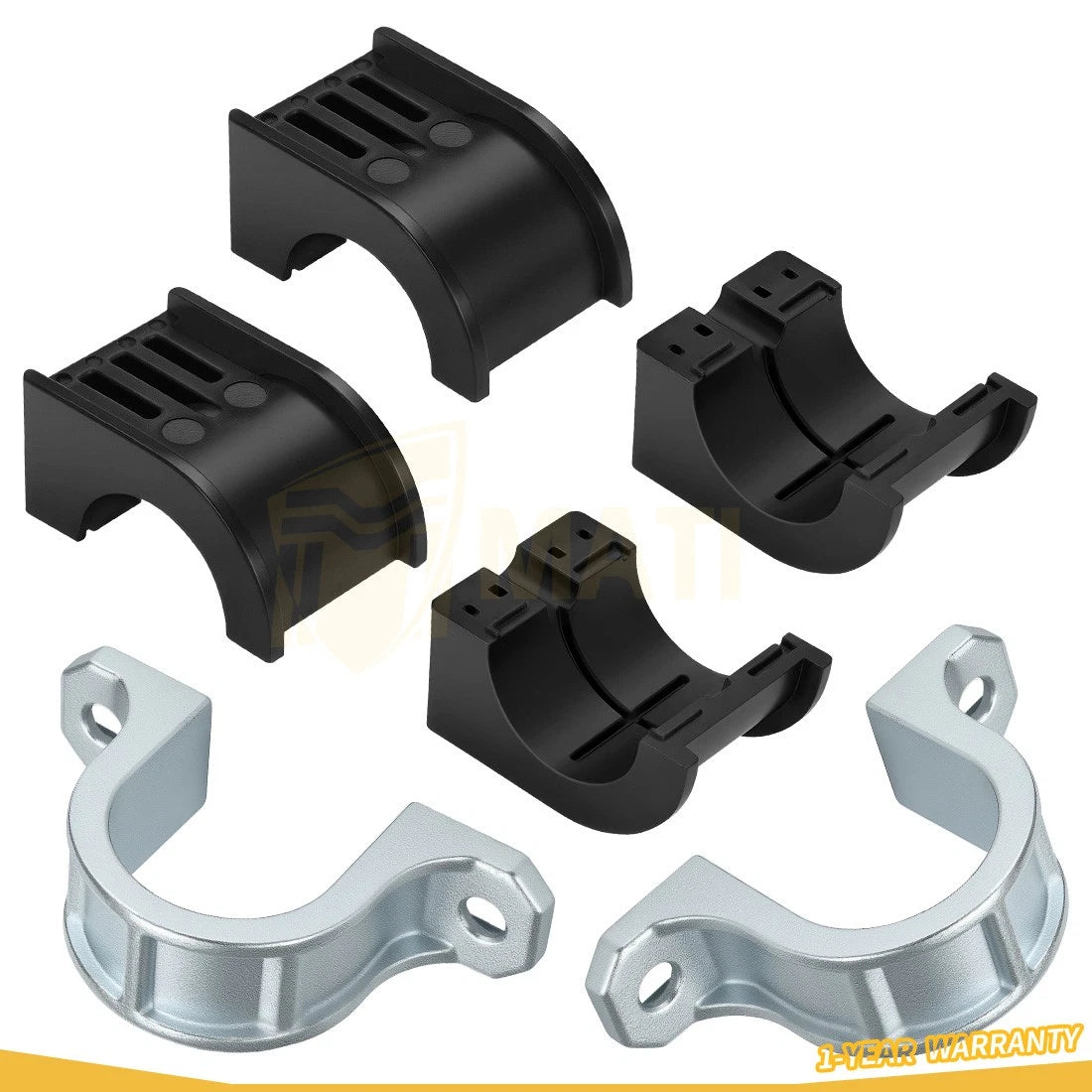 Rear Sway Stabilizer Bar Bushing & Cap Bracket For Polaris RZR 1000 XP 4 Turbo 5450606