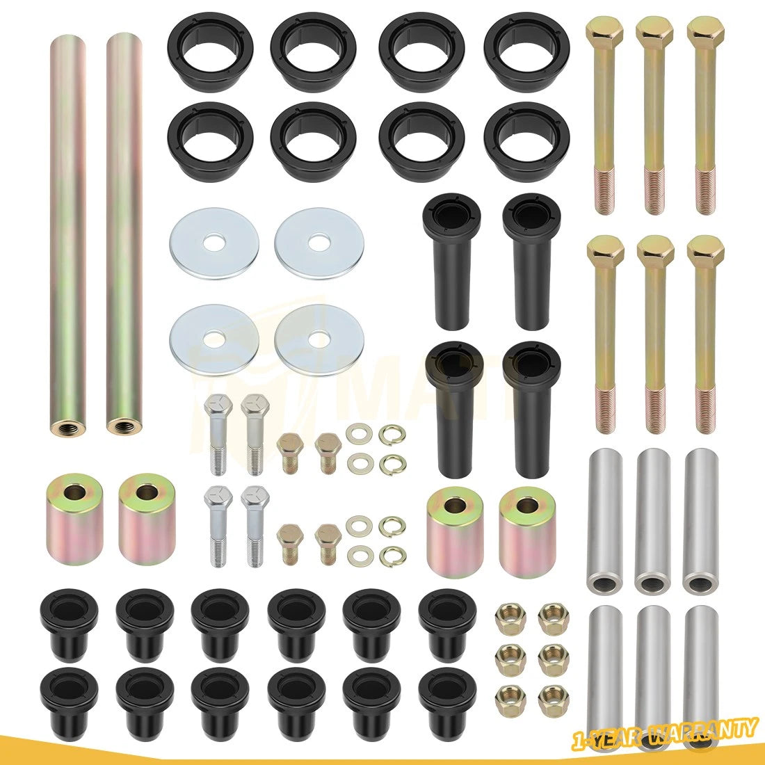 Rear Upper Lower A-arm Kit Bushing For Polaris Sportsman MV7 400 450 600 700 800