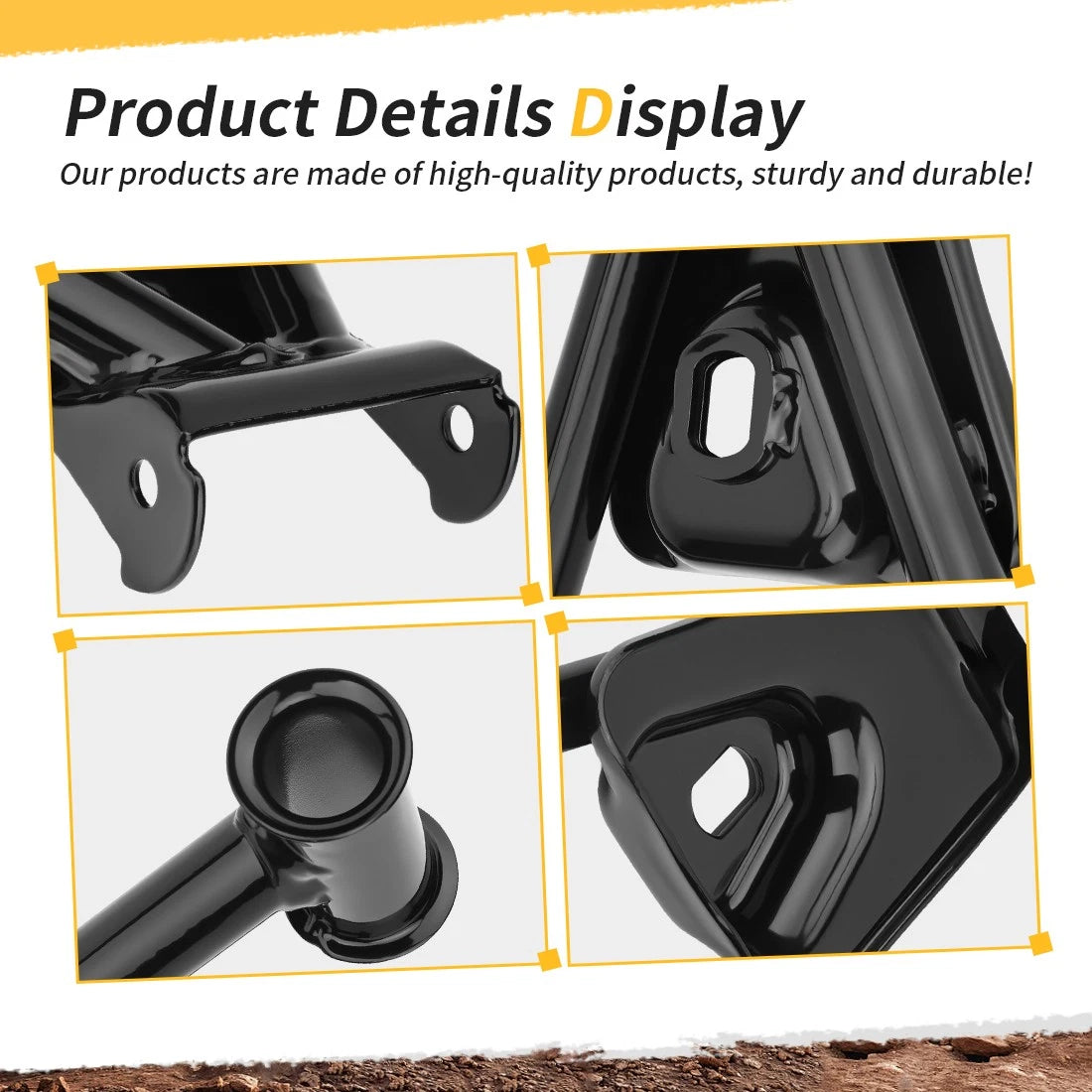 Rear Upper Right + Left A-Arm Kit For Polaris Sportsman MV7 400 450 500 570 600