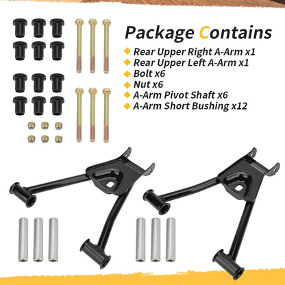 Rear Upper Right + Left A-Arm Kit For Polaris Sportsman MV7 400 450 500 570 600
