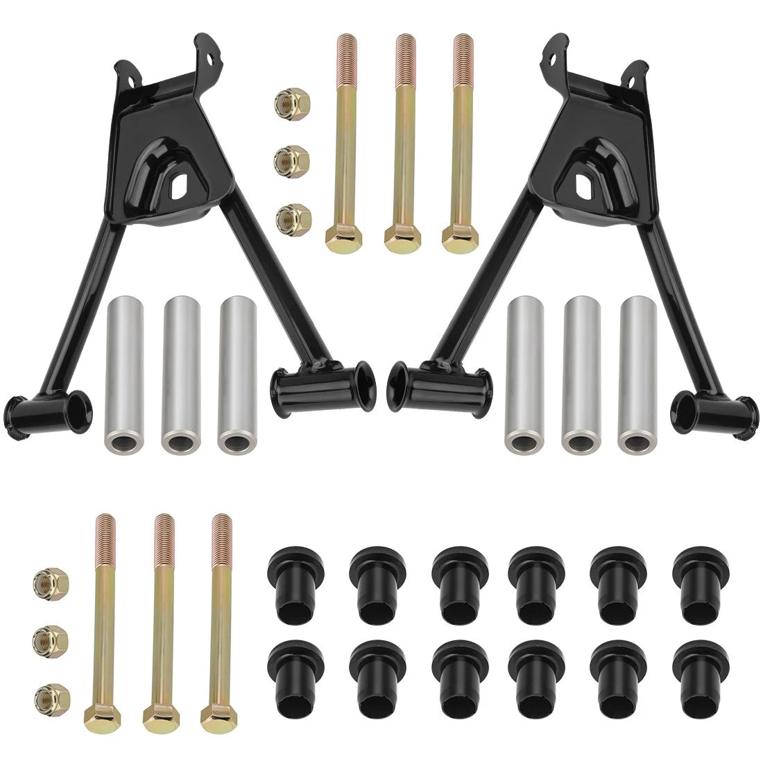 Rear Upper Right + Left A-Arm Kit For Polaris Sportsman MV7 400 450 500 570 600