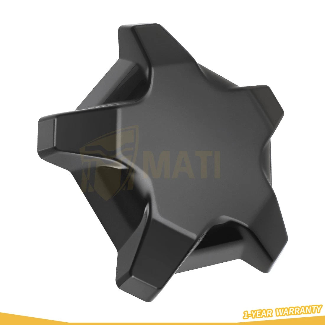 4 Pcs Matte Flash Black 5 Lug Rim Cap For Polaris RZR Turbo Pro R 4 2022-2024 1523842-744