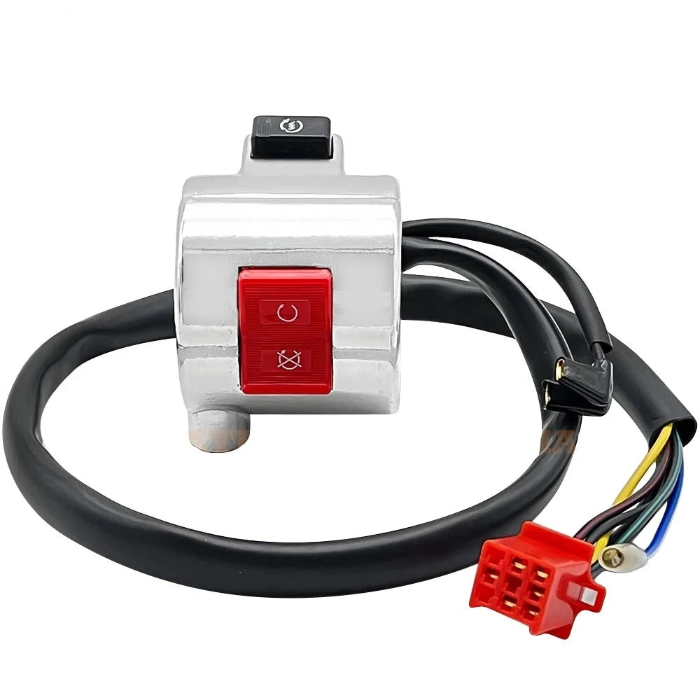 Right Start Stop Kill Control Switch for Honda Shadow ACE 750 VT750 VT750C VT750CD 1998-2003 35130-MBK-J01 35013-MBA-010 Mati Powersports