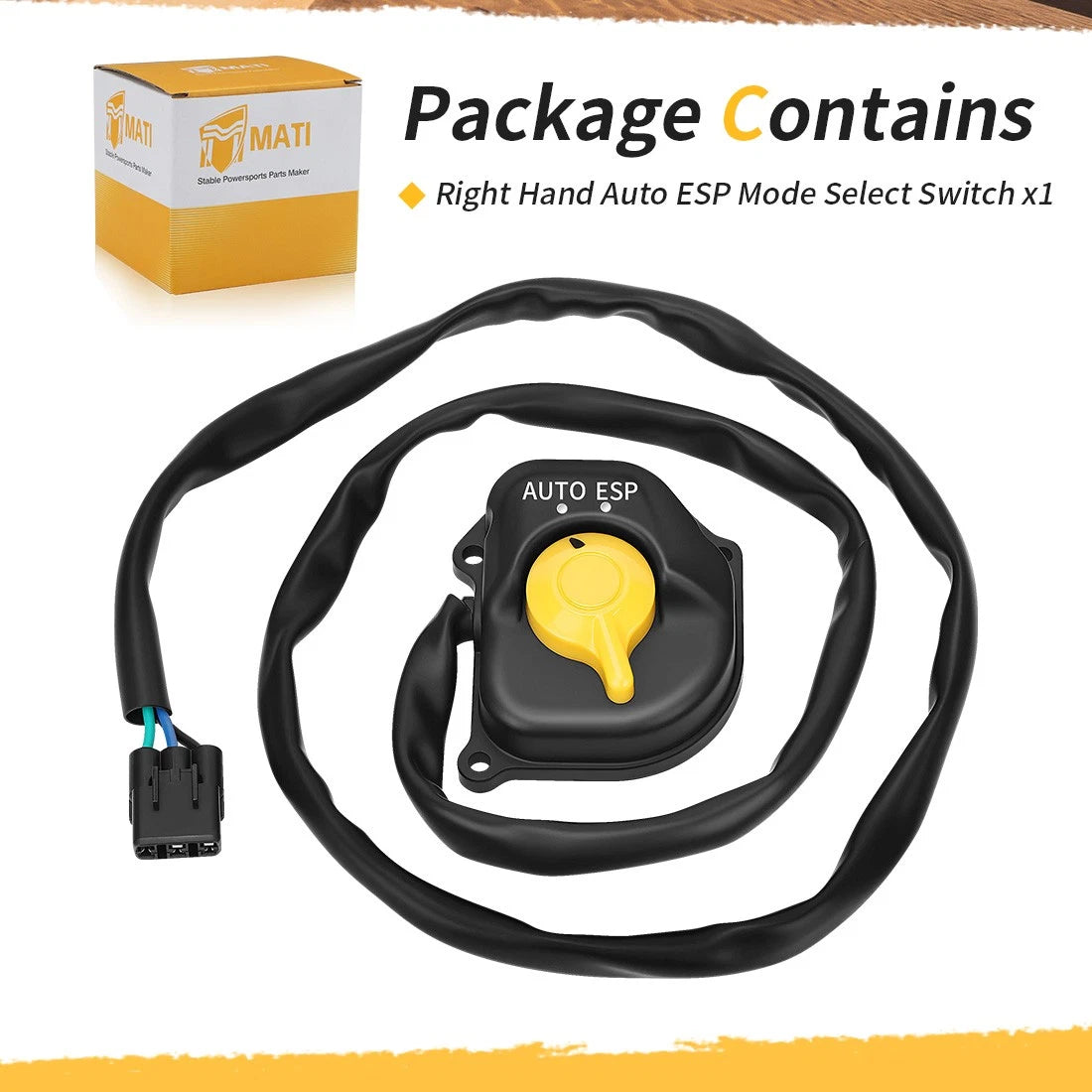 35300-HN8-003 Right Hand Auto ESP Mode Select Switch For Honda Rancher 400 TRX400 2004-2007