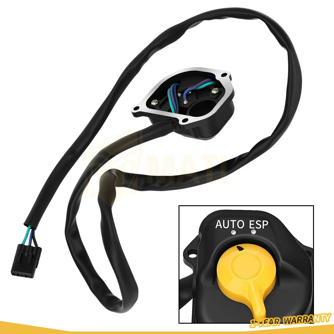 35300-HN8-003 Right Hand Auto ESP Mode Select Switch For Honda Rancher 400 TRX400 2004-2007
