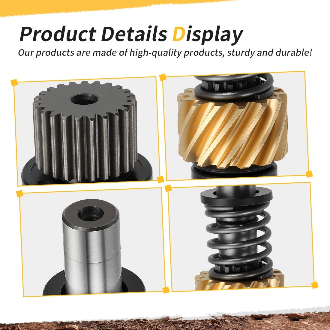 Rotary Valve Shaft Assembly Gear Bearing Seal For Sea Doo Sportster  Explorer Speedster GSI GTI GTS SP SPX SPI