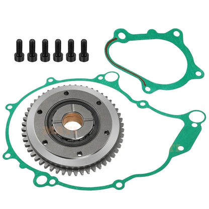 Starter Starting Clutch One Way Gear Bearing Gasket Kit for Yamaha Raptor 660 YFM660R 2004-2005 5LP-15515-20-00 5LP-15590-10-00