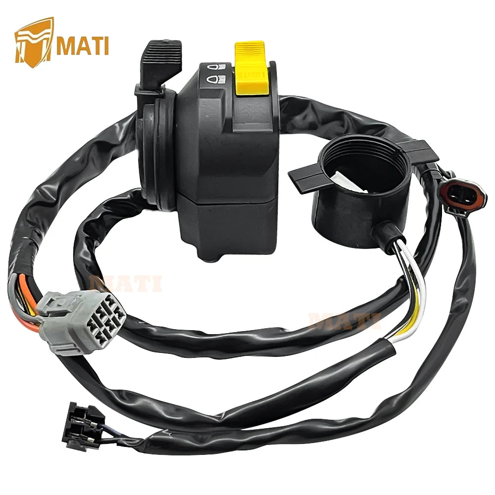 Left Handlebar Switch Start Stop Kill Headlight for Suzuki LT-R450 LTR450 QuadRacer 450 2006-2009 37400-45G00