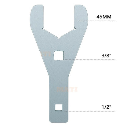 17.5" Rear Axle Nut Wrench Tool for Polaris Xplorer 250 400 Sport 400 Sportsman 500 Trail Blazer 250 400 Trail Boss 325 330 7547196 7547031