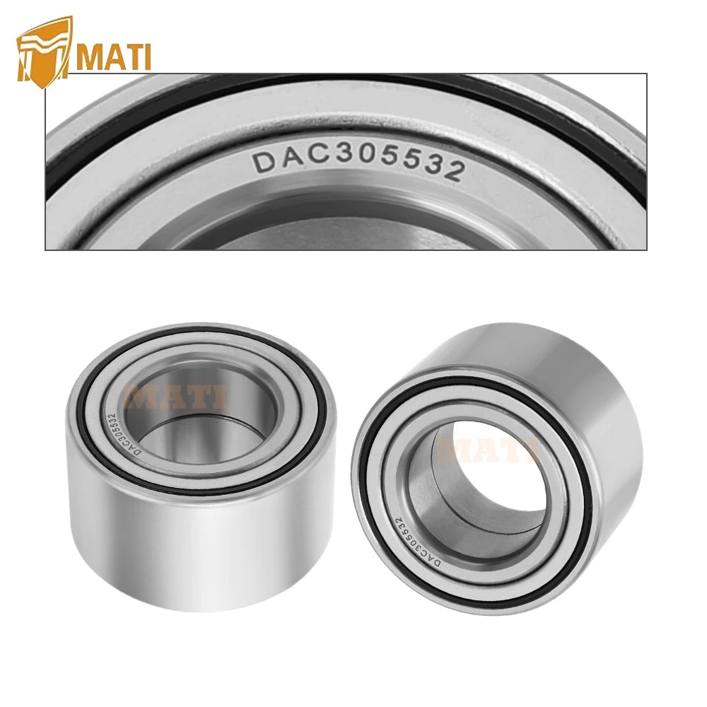 Front & Rear Heavy Duty Wheel Bearing Kit for Arctic Cat Wildcat 4X/X 2018-2019 HDX-700-International 2017 1402-809 1402-027