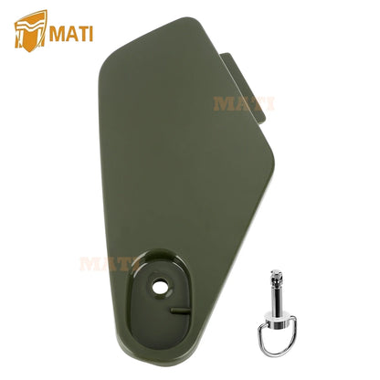 Storage Box Cover Green & Stud Lock Pin Kit for Honda Rancher 350 TRX350FE/FM/TE/TM  17225-KN5-671