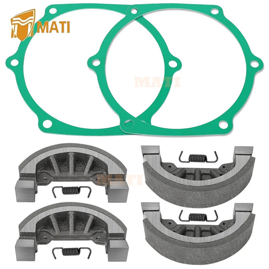 2SET Brake Shoe Set Gasket Spring Kit for John Deere Tractor 750 770 790 M805735 CH15072 M803177 CH15073